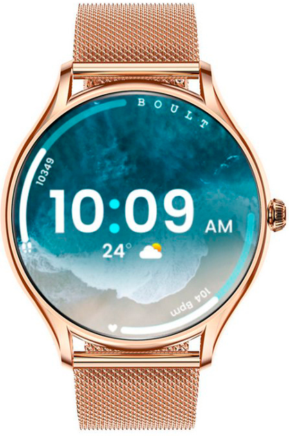 Женские часы Uwatch Mevaden Smart Milano Gold Steel 2 ремешка - изображение 2