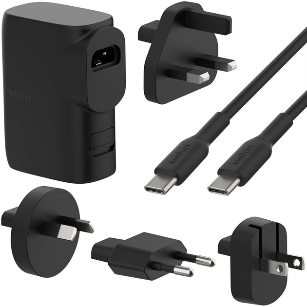 Ładowarka-Powerbank podróżna Belkin 5000 mAh 25 W z końcówkami Black (745883864973) - obraz 1