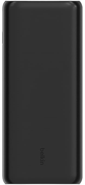 Powerbank Belkin BoostCharge 3-Port Compact Power Bank PD 20000 mAh 20 W Black (745883853953) - obraz 1