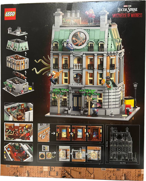 Zestaw klocków LEGO Super Heroes Sanctum Sanctorum 2708 elementów (76218) (955555904294558) - Outlet - obraz 2