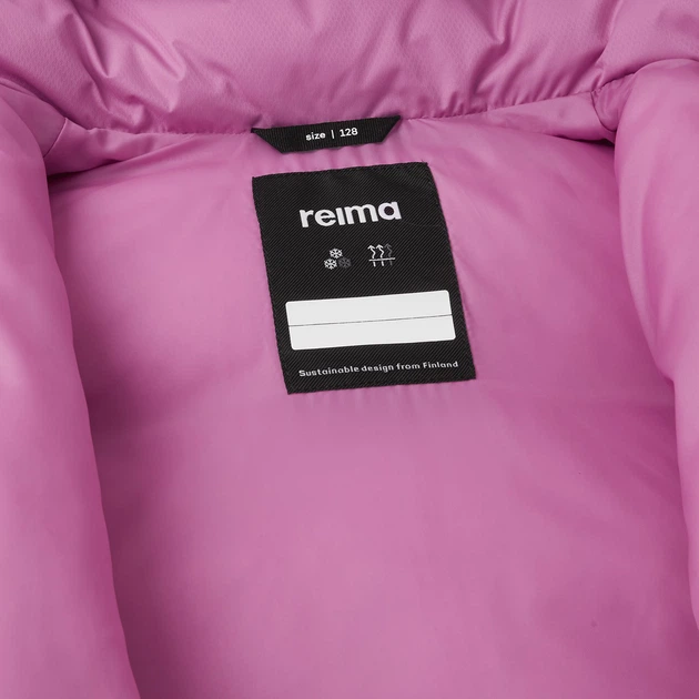 Детская зимняя термо куртка для девочки Reima Teisko 5100104A-4350 110 см Розовая (6438557118130) - Фото 7 Детская зимняя термо куртка для девочки Reima Teisko 5100104A-4350 110 см Розовая (6438557118130) - изображение 7