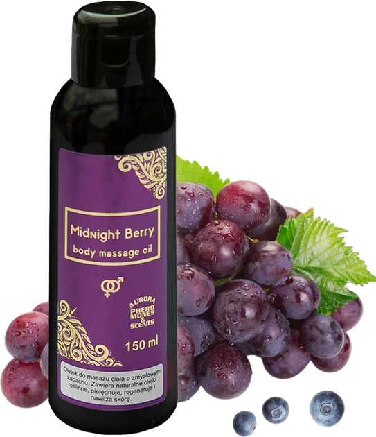 Olejek do masażu ciała Aurora Midnight Berry 150 ml (5904906047884) - obraz 2