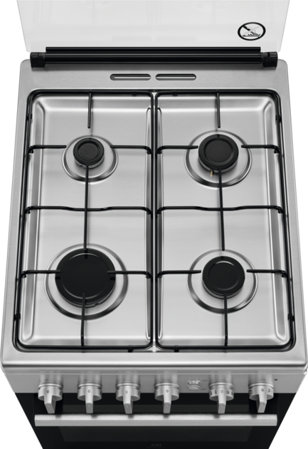 Electrolux Плита газова, 57л, 50x60см, нерж - зображення 3