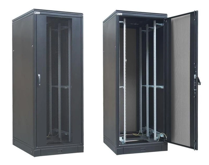 ZPAS Шафа 19", 45U, SZB IT, передні одностулкові перфоровані двері - зображення 2