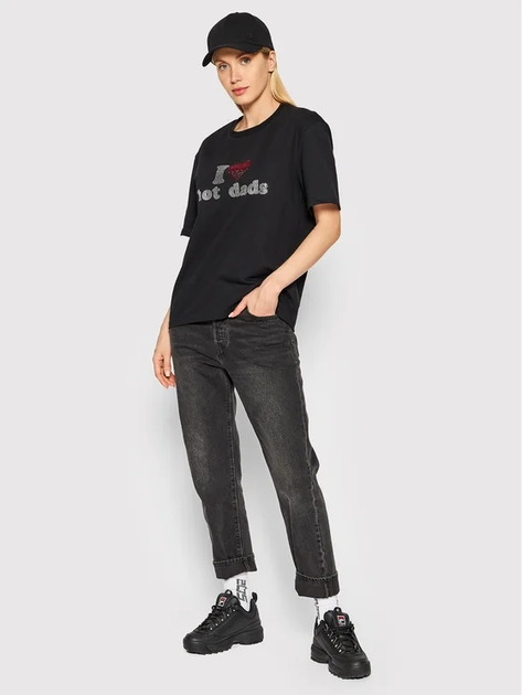 Футболка бавовняна жіноча 2005 Hot Dads Tee M Чорна (5905538185289) - зображення 3