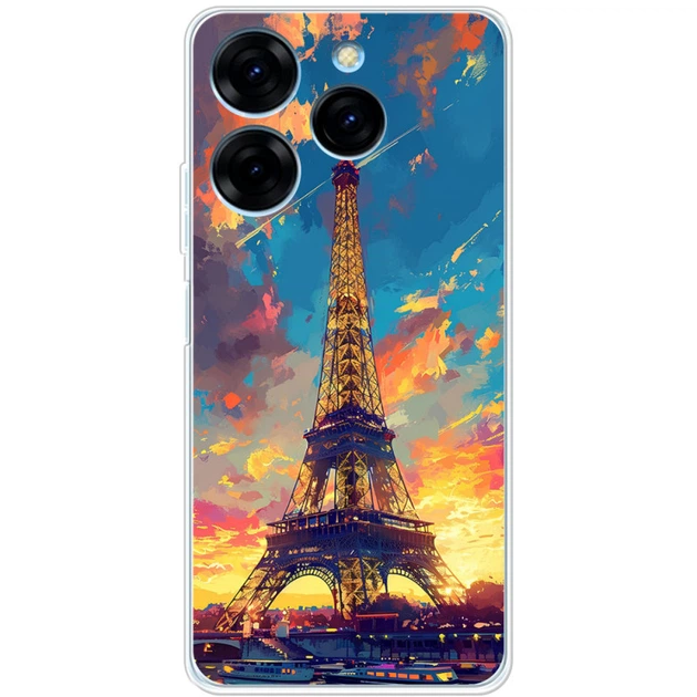 Силиконовый Чехол с Картинкой для Tecno Spark 20 Pro Принт (Париж, Эйфелева Башня) (55996-ysm038) - Фото 1 Силиконовый Чехол с Картинкой для Tecno Spark 20 Pro Принт (Париж, Эйфелева Башня) (55996-ysm038) - изображение 1
