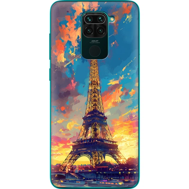 Силиконовый Чехол с Картинкой для Xiaomi Redmi Note 9 Принт (Париж, Эйфелева Башня) (39801-ysm038) - Фото 1 Силиконовый Чехол с Картинкой для Xiaomi Redmi Note 9 Принт (Париж, Эйфелева Башня) (39801-ysm038) - изображение 1