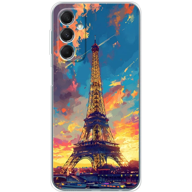 Силиконовый Чехол с Картинкой для Samsung Galaxy M34 5G (M346) Принт (Париж, Эйфелева Башня) (50022-ysm038) - Фото 1 Силиконовый Чехол с Картинкой для Samsung Galaxy M34 5G (M346) Принт (Париж, Эйфелева Башня) (50022-ysm038) - изображение 1
