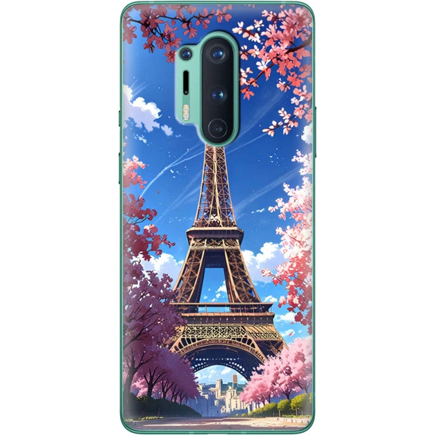 Силиконовый Чехол с Картинкой для OnePlus 8 Pro Принт (Париж, Эйфелева Башня) (39994-ysm036) - Фото 1 Силиконовый Чехол с Картинкой для OnePlus 8 Pro Принт (Париж, Эйфелева Башня) (39994-ysm036) - изображение 1