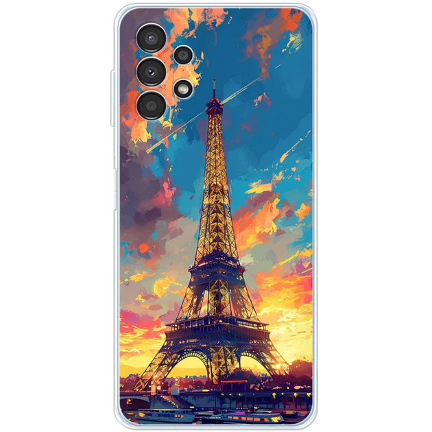Силиконовый Чехол с Картинкой для Samsung Galaxy A13 4G (A135) Принт (Париж, Эйфелева Башня) (44331-ysm038) - Фото 1 Силиконовый Чехол с Картинкой для Samsung Galaxy A13 4G (A135) Принт (Париж, Эйфелева Башня) (44331-ysm038) - изображение 1