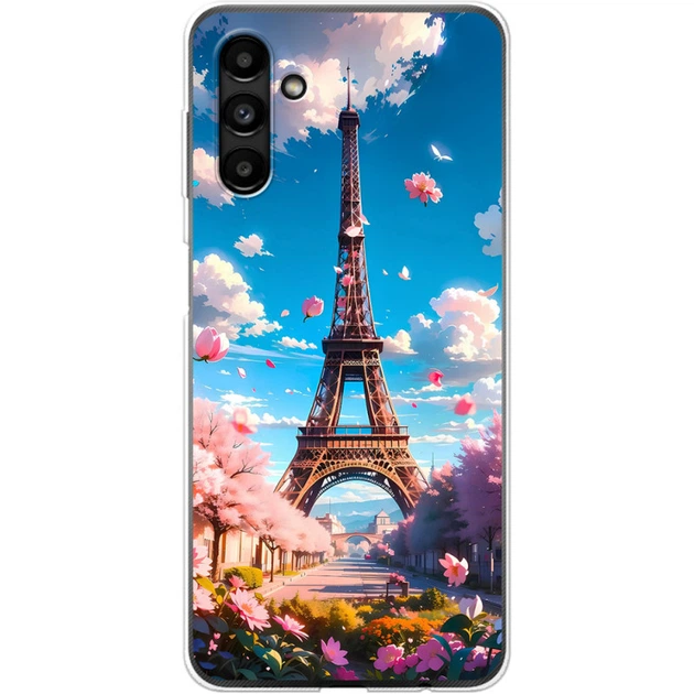 Силиконовый Чехол с Картинкой для Samsung Galaxy A13 5G (A136) Принт (Париж, Эйфелева Башня) (44113-ysm035) - Фото 1 Силиконовый Чехол с Картинкой для Samsung Galaxy A13 5G (A136) Принт (Париж, Эйфелева Башня) (44113-ysm035) - изображение 1