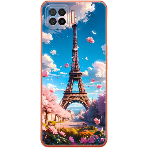 Силиконовый Чехол с Картинкой для OPPO A73 Принт (Париж, Эйфелева Башня) (41741-ysm035) - Фото 1 Силиконовый Чехол с Картинкой для OPPO A73 Принт (Париж, Эйфелева Башня) (41741-ysm035) - изображение 1