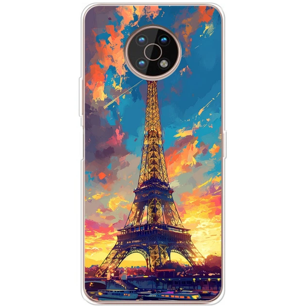 Силиконовый Чехол с Картинкой для Nokia G50 Принт (Париж, Эйфелева Башня) (45950-ysm038) - Фото 1 Силиконовый Чехол с Картинкой для Nokia G50 Принт (Париж, Эйфелева Башня) (45950-ysm038) - изображение 1