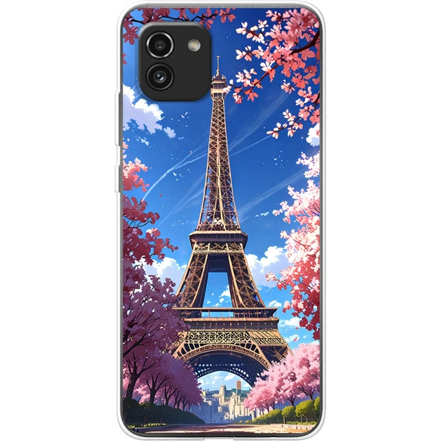 Силиконовый Чехол с Картинкой для Samsung Galaxy A03 (A035) Принт (Париж, Эйфелева Башня) (44031-ysm036) - Фото 1 Силиконовый Чехол с Картинкой для Samsung Galaxy A03 (A035) Принт (Париж, Эйфелева Башня) (44031-ysm036) - изображение 1