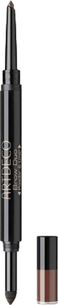 Kredka wysuwana i puder do brwi Artdeco Brow Duo 2 w 1 wodoodporny 16 Deep Forest 1.1 g (4052136064803) - obraz 1