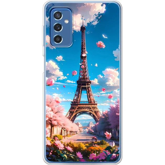 Силиконовый Чехол с Картинкой для Samsung Galaxy M52 (M526) Принт (Париж, Эйфелева Башня) (43657-ysm035) - Фото 1 Силиконовый Чехол с Картинкой для Samsung Galaxy M52 (M526) Принт (Париж, Эйфелева Башня) (43657-ysm035) - изображение 1