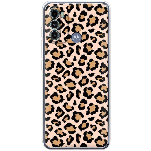 Силиконовый Чехол с Картинкой для Motorola G60 Принт (Леопардовый, leo) (44564-ysm033) - Фото 1 Силиконовый Чехол с Картинкой для Motorola G60 Принт (Леопардовый, leo) (44564-ysm033) - изображение 1