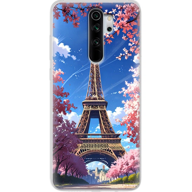 Силиконовый Чехол с Картинкой для Xiaomi Redmi Note 8 Pro Принт (Париж, Эйфелева Башня) (38222-ysm036) - Фото 1 Силиконовый Чехол с Картинкой для Xiaomi Redmi Note 8 Pro Принт (Париж, Эйфелева Башня) (38222-ysm036) - изображение 1
