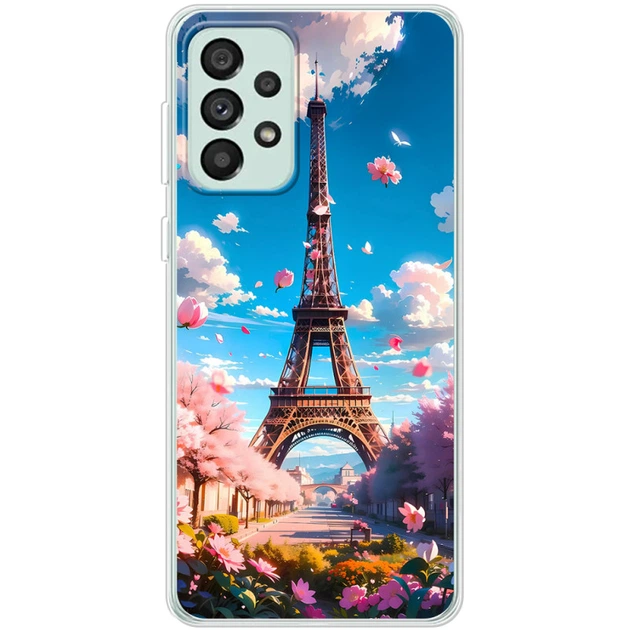 Силиконовый Чехол с Картинкой для Samsung Galaxy A73 5G (A736) Принт (Париж, Эйфелева Башня) (44139-ysm035) - Фото 1 Силиконовый Чехол с Картинкой для Samsung Galaxy A73 5G (A736) Принт (Париж, Эйфелева Башня) (44139-ysm035) - изображение 1