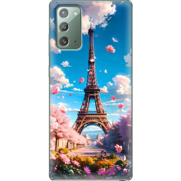 Силиконовый Чехол с Картинкой для Samsung Galaxy Note 20 (N980) Принт (Париж, Эйфелева Башня) (40568-ysm035) - Фото 1 Силиконовый Чехол с Картинкой для Samsung Galaxy Note 20 (N980) Принт (Париж, Эйфелева Башня) (40568-ysm035) - изображение 1