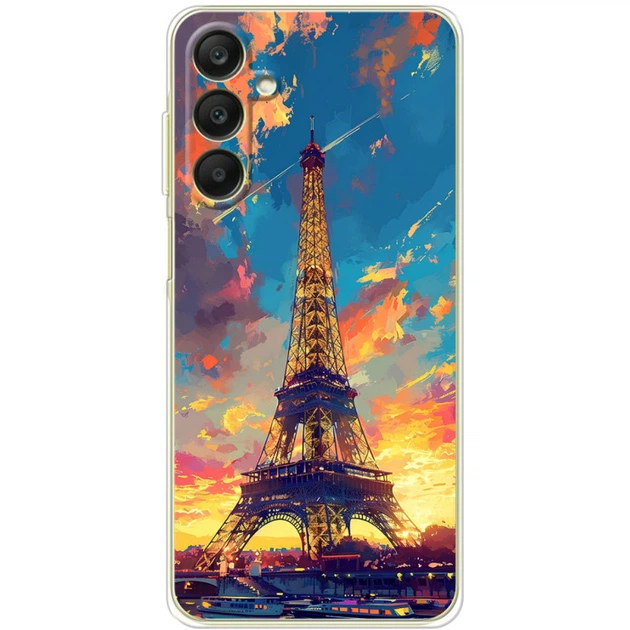 Силиконовый Чехол с Картинкой для Samsung Galaxy A25 (A256) Принт (Париж, Эйфелева Башня) (53570-ysm038) - Фото 1 Силиконовый Чехол с Картинкой для Samsung Galaxy A25 (A256) Принт (Париж, Эйфелева Башня) (53570-ysm038) - изображение 1