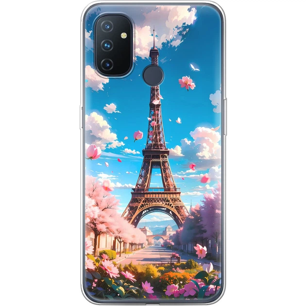 Силиконовый Чехол с Картинкой для OnePlus Nord N100 Принт (Париж, Эйфелева Башня) (42753-ysm035) - Фото 1 Силиконовый Чехол с Картинкой для OnePlus Nord N100 Принт (Париж, Эйфелева Башня) (42753-ysm035) - изображение 1