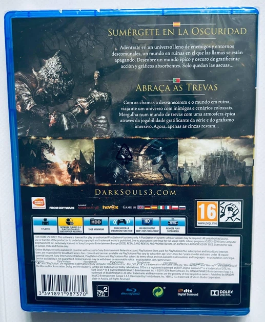 Dark Souls III, русские субтитры - диск для PlayStation 4 - изображение 2