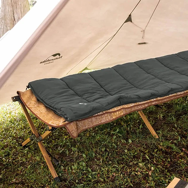 Спальный мешок Naturehike F150 NH22MSD05 левый графит 190 см (6927595797747-L) - изображение 3