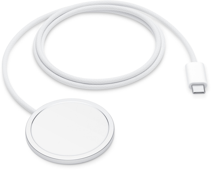 Бездротовий зарядний пристрій Apple MagSafe Charger 1 м White (MX6X3ZE/A) - зображення 4