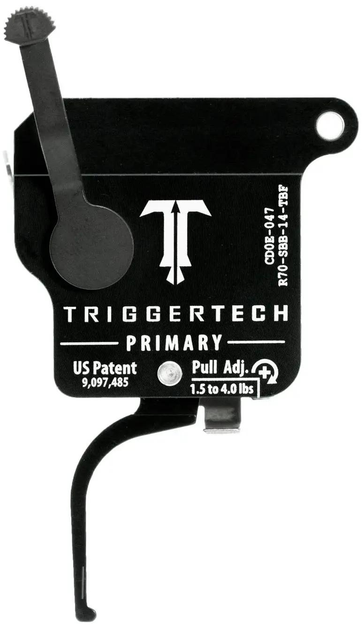 УСМ TriggerTech Primary Flat для Remington 700. Регулируемый одноступенчатый - изображение 1