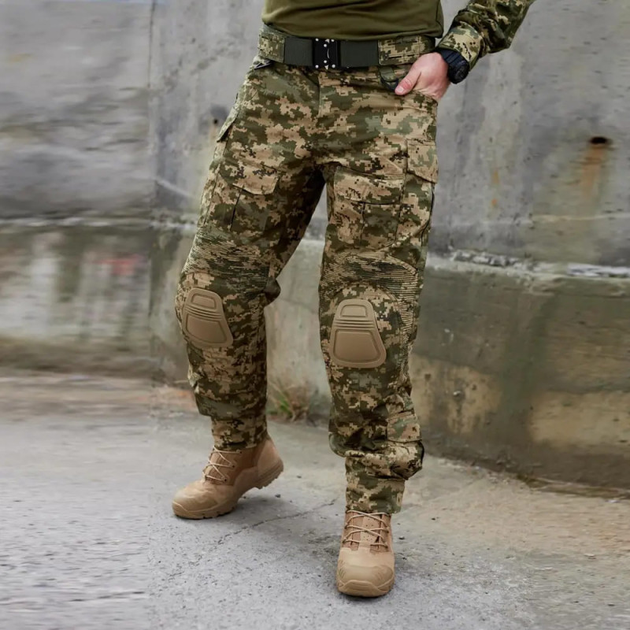 Бойові чоловічі штани G3 Combat Pants без наколінників Піксель 2XL KL889 - зображення 1