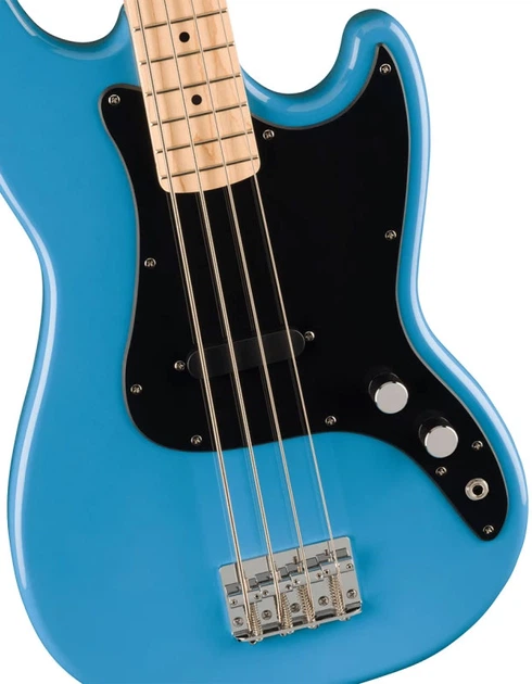 Бас-гитара Squier Sonic FSR Bronco Bass California Blue - Фото 4 Бас-гитара Squier Sonic FSR Bronco Bass California Blue - изображение 4