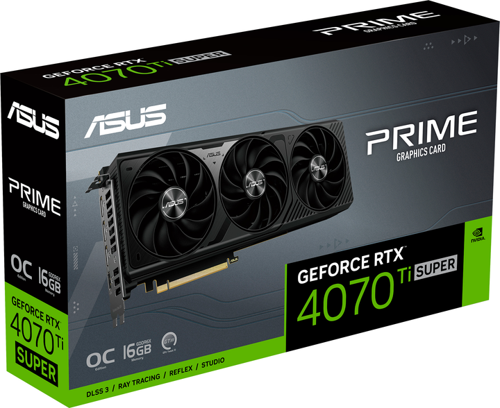 Відеокарта ASUS PCI-Ex GeForce RTX 4070 Ti SUPER PRIME OC Edition 16GB GDDR6X (256bit) (2655/21000) (HDMI, 3 x DisplayPort) (PRIME-RTX4070TIS-O16G) - зображення 13