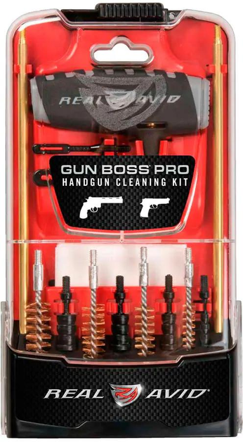 Набір для чищення Real Avid Gun Boss Pro Handgun Cleaning Kit - зображення 1