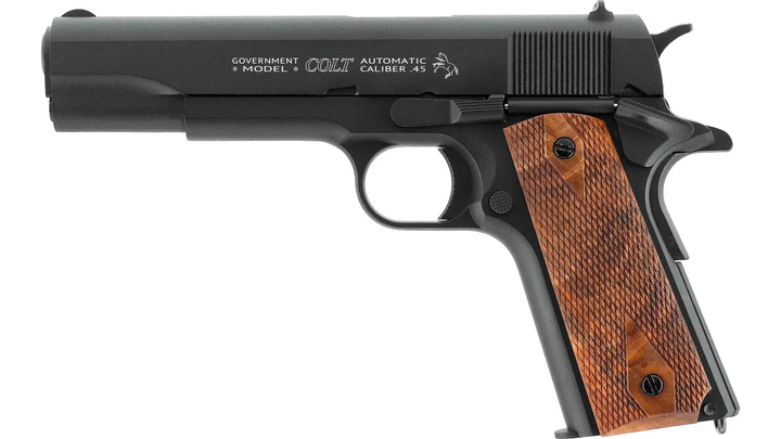 Пистолет пневматический Umarex Colt 1911 Classic Blowback 4,5 мм BB - изображение 1