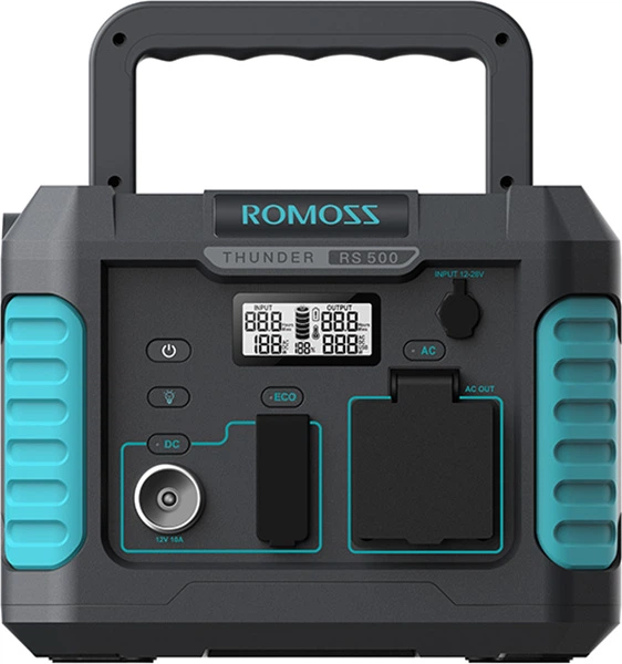 Зарядна станція ROMOSS RS500-2B2-G153H / 500 Вт / 400 Вт⋅год / Li-ion (001010535414) - Фото 1 Зарядна станція ROMOSS RS500-2B2-G153H / 500 Вт / 400 Вт⋅год / Li-ion (001010535414) - зображення 1