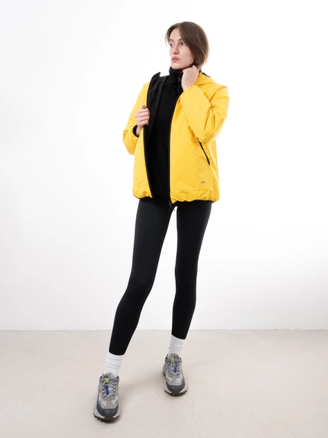 Куртка жіноча OVERSIZE DEMI JACKET 2/24 M жовтий 9235 - зображення 4
