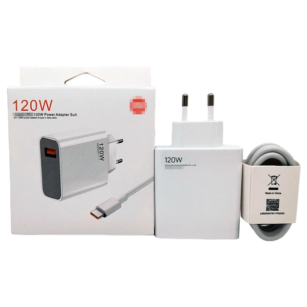 Зарядное устройство Без бренда 120W Белый (1014-803-00) - изображение 5