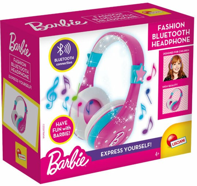 Słuchawki Lisciani Barbie Fasion Bluetooth 104451 (8008324104451) - obraz 1