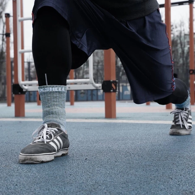 Шкарпетки водонепроникні Dexshell Terrian Walking Ankle Зелені S (Kali) - зображення 6