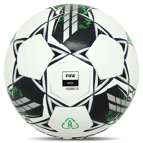 Мяч футбольный №5 SELECT PLANET FIFA BASIC V23 PLANET-WGR (белый-зеленый) - изображение 3