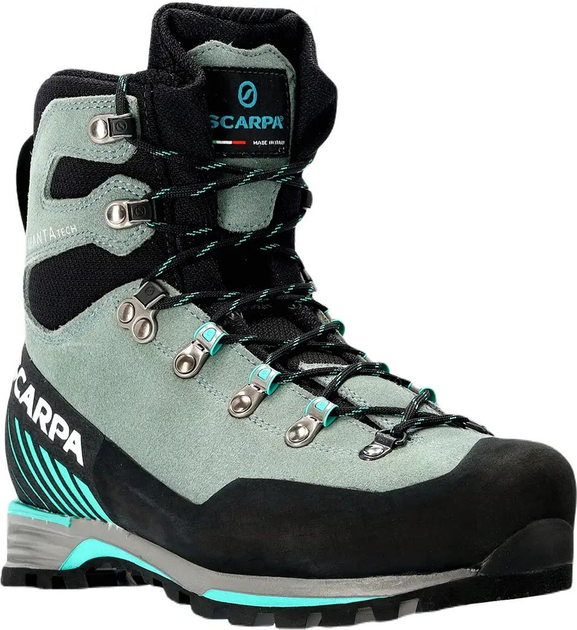 Черевики з Gore-Tex Scarpa Manta Tech GTX WMN 38 Conifer/Green Blue - зображення 1