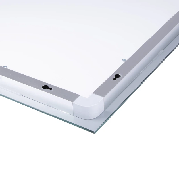 Дзеркало Qtap Cardinal (CA1) 1000х800 з LED-підсвічуванням Touch, з антизапотіванням, з диммером, рег. темп. кольори (3000-6500K) QT0478C10080 - зображення 2