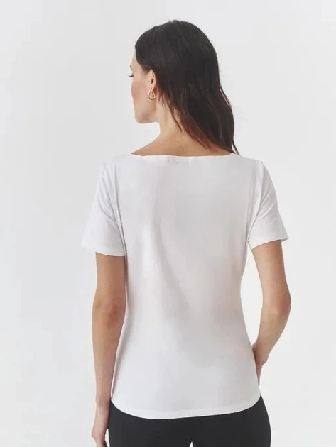 Koszulka damska Tatuum Mikaja T2400.045 2XL Biała (5900142299711) - Zdjęcie 2 Koszulka damska Tatuum Mikaja T2400.045 2XL Biała (5900142299711) - obraz 2