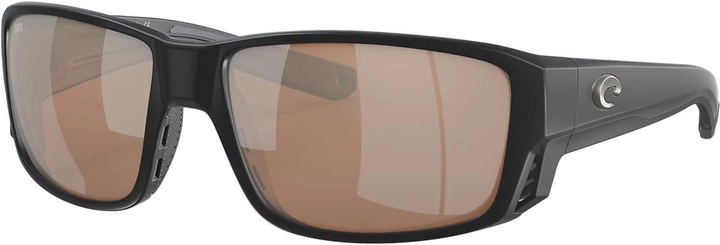 Окуляри Costa Del Mar Tuna Alley Pro Matte Black Copper Silver Mirror 580G - зображення 1