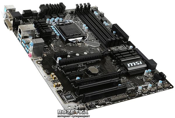 Материнская плата MSI Z170A PC Mate (s1151, Intel Z170, PCI-Ex16) - изображение 2