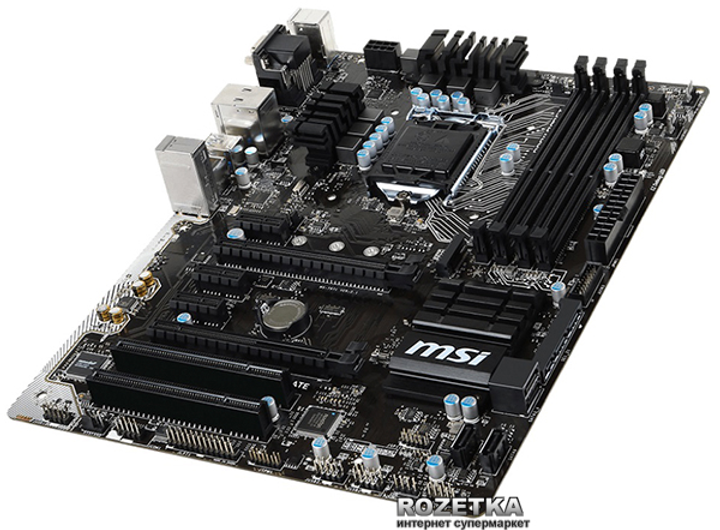 Материнская плата MSI Z170A PC Mate (s1151, Intel Z170, PCI-Ex16) - изображение 3