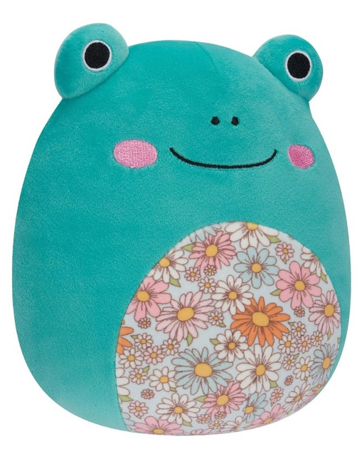 Pluszak Squishmallows P18 Plush Robert the Aqua Frog 19 cm (196566411289) - obraz 1