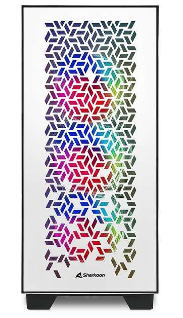 Obudowa Sharkoon Elite Shark CA300H RGB White (4044951030422) - obraz 3