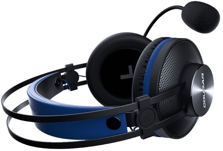 Ігрові навушники Cougar Immersa Essential Blue (CGR-P40S-350) - зображення 6